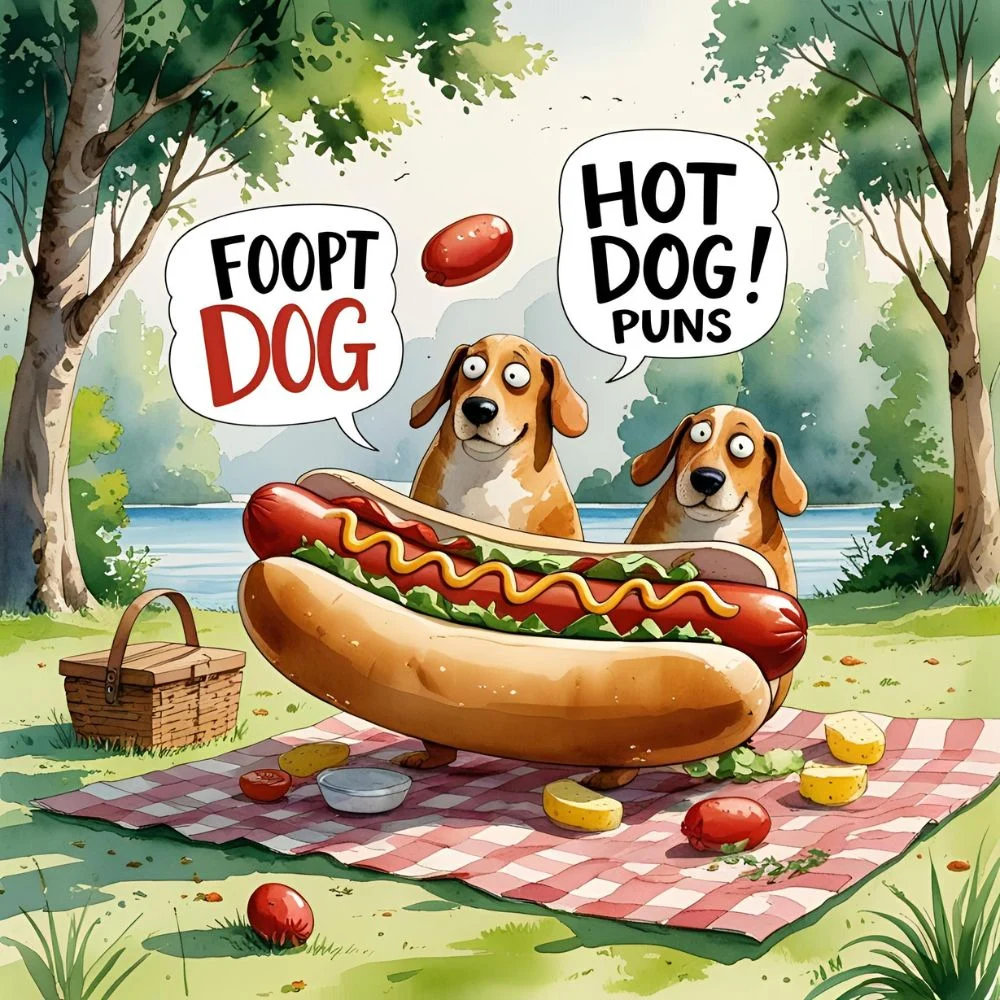 Clever Hot Dog Puns for Foodies