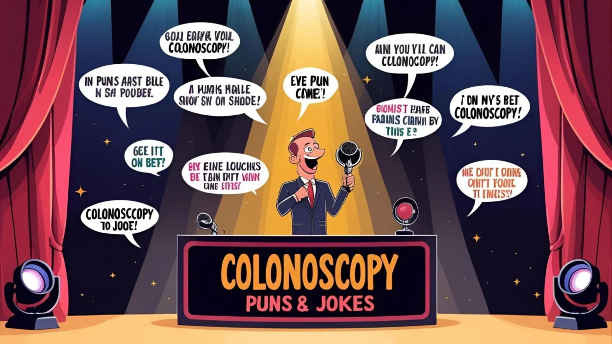 Colonoscopy Puns and Jokes