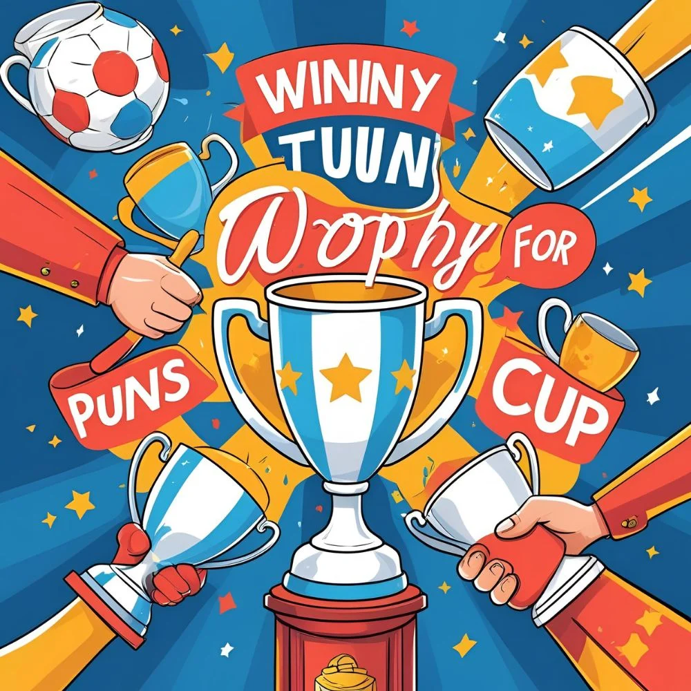 Cup Puns for Trophy and Winning Moments