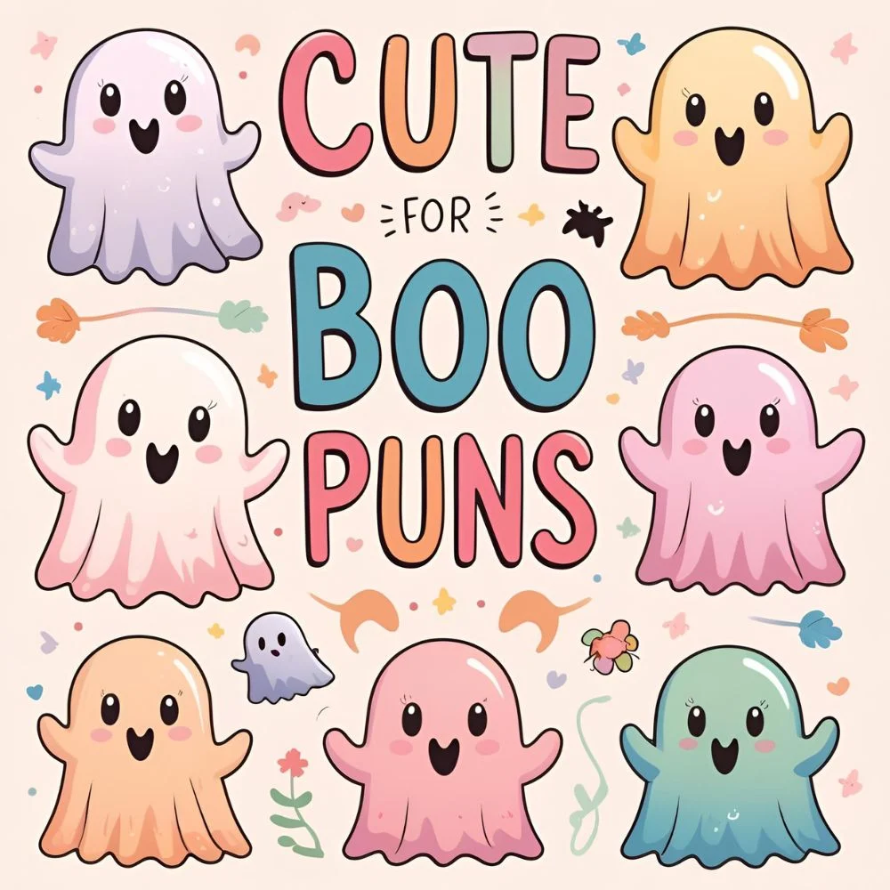 Cute Boo Puns for Instagram