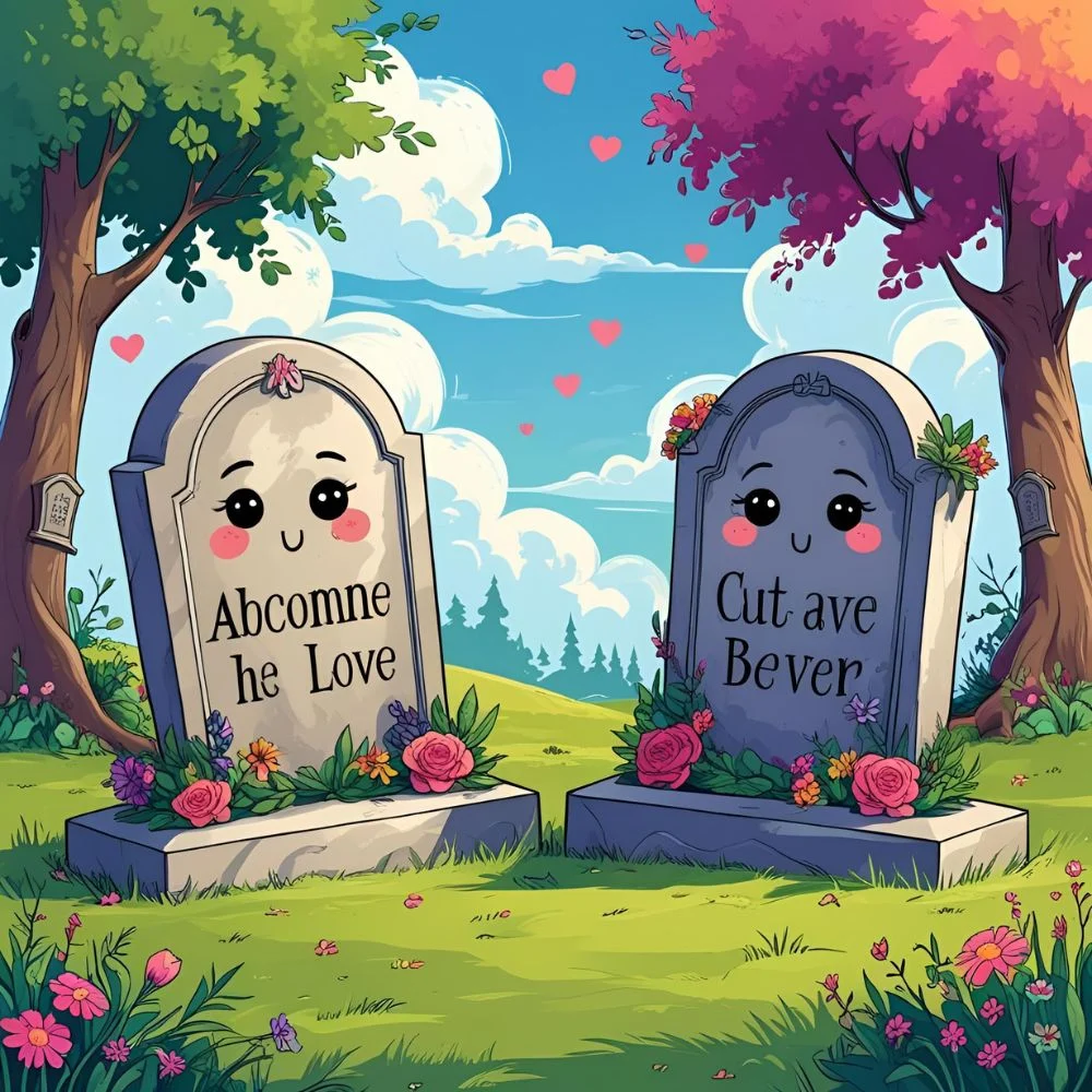 Cute Cemetery Puns for Couples