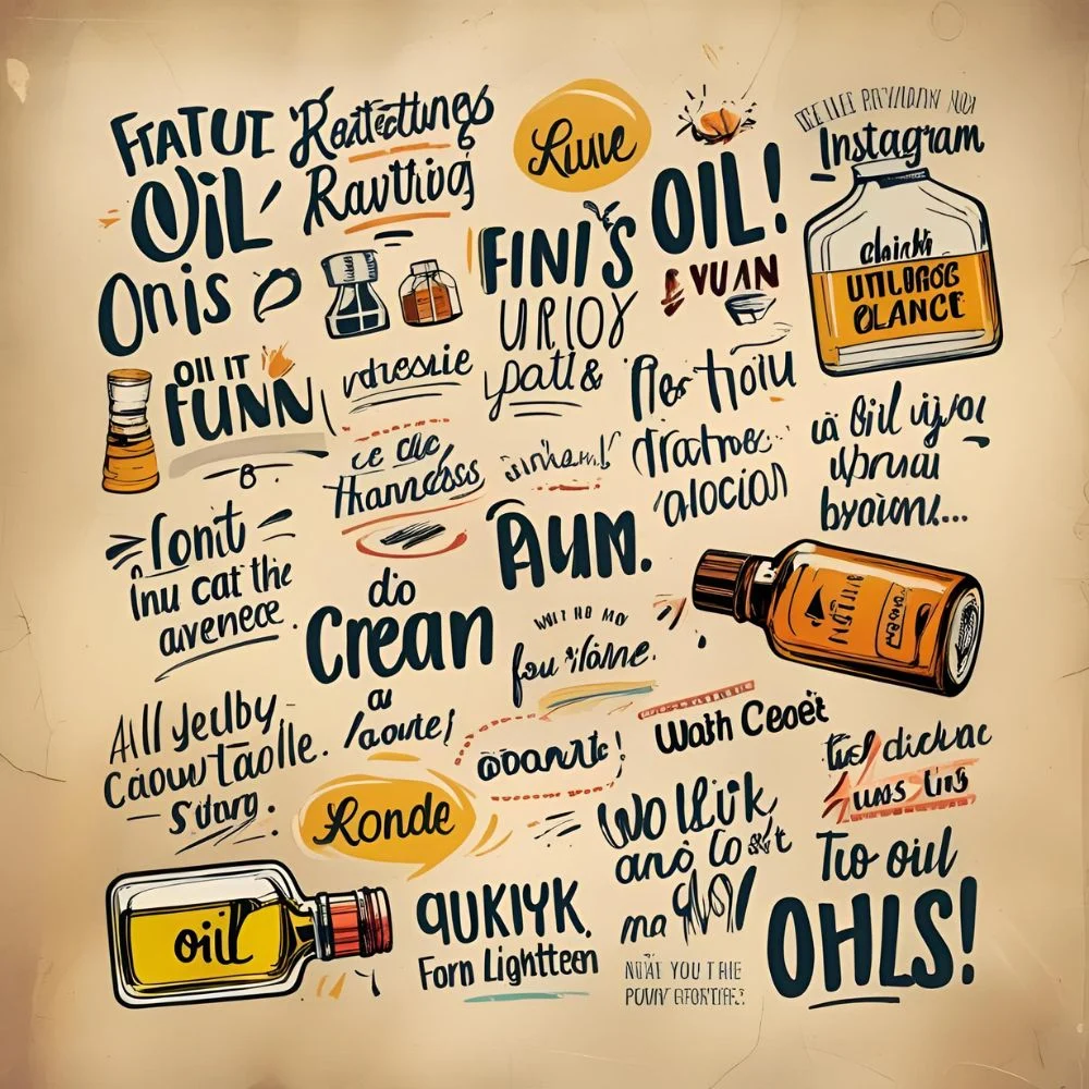 Funny Oil Puns for Instagram Captions