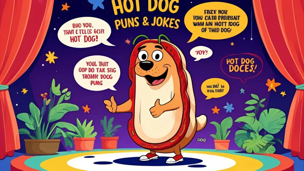 Hot Dog Puns & Jokes