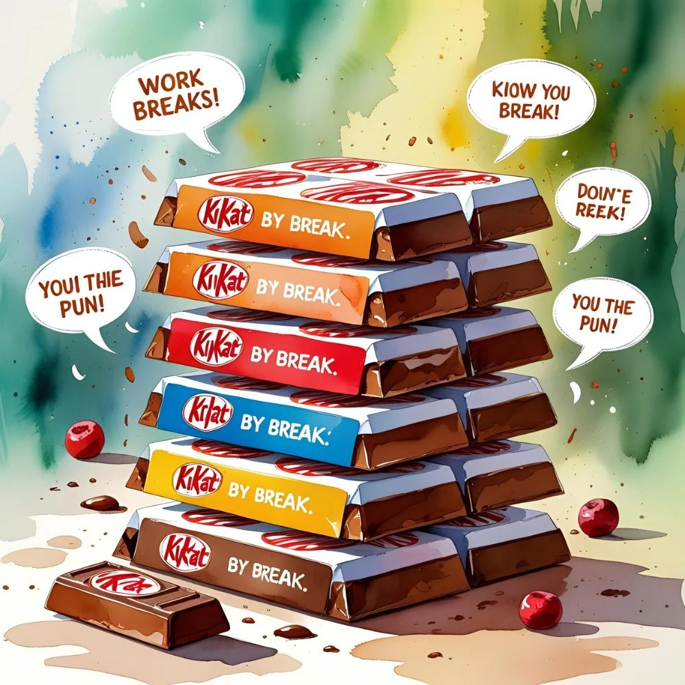 KitKat Puns for Work Breaks