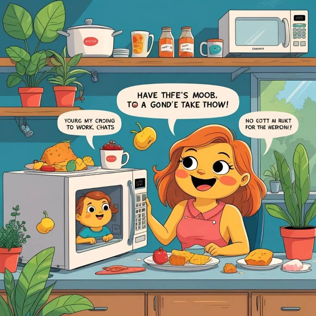 Microwave Humor for Work Chats