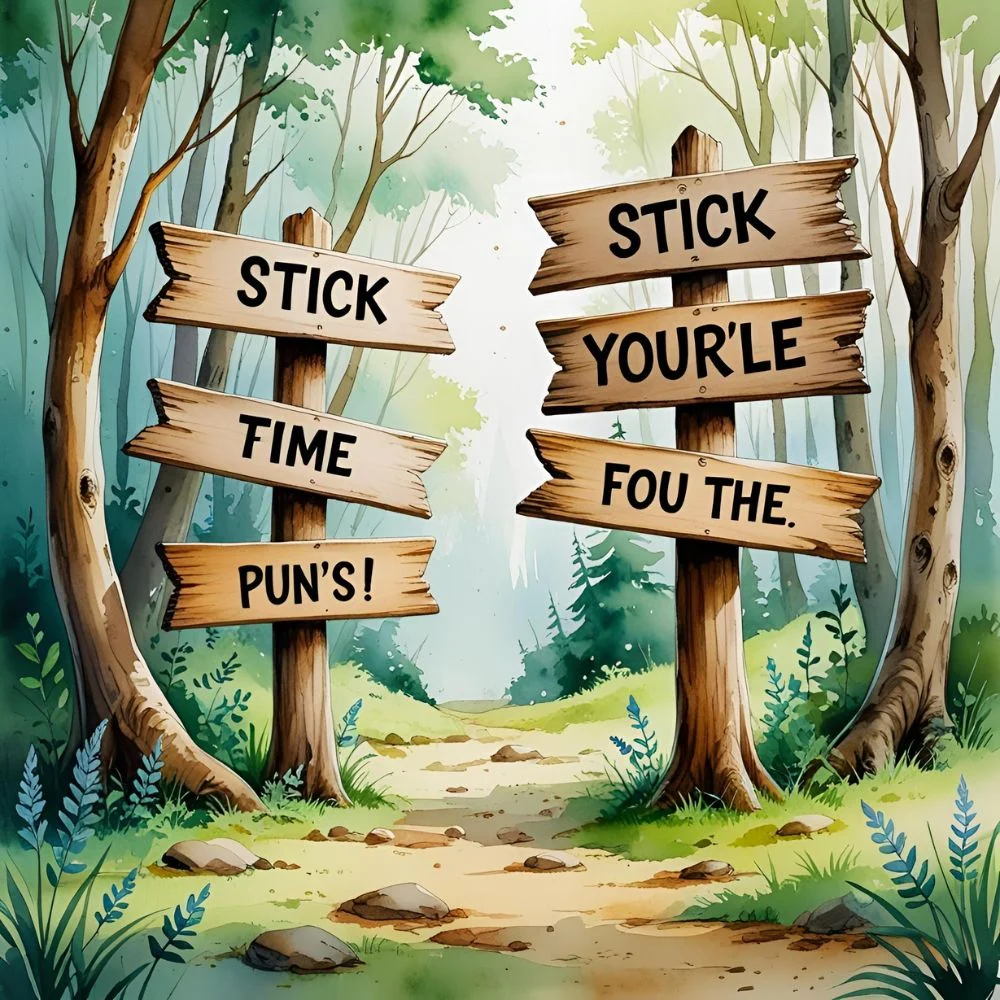 Stick Puns That Will Crack You Up